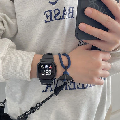 New Arrivals LED Sports Watches Bracelet Digital Watch Electronic Clock Casual Silicone Wristwatches Sport Wrist Watch For Man Woman Kids Gift