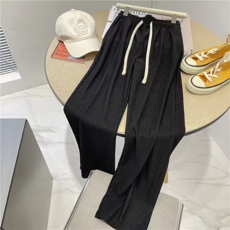 Summer women's clothes thin pants students clothing girls loose straight leg sweatpants trousers ladise long casual sports pants