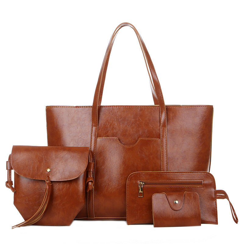 4 PCS/Serts Bags Women Handbags For Women Bags Ladies Bags Crossbody Bags Shoulder Bags Purse Wallet Classic Elegant On Sale Discount