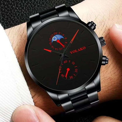 Watch for Men Watch Mens Watch Men Hot Simple Men's Business Watches Luxury Fashion Stainless Steel Quartz Watches Luxury