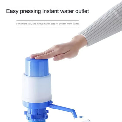 Portable Bottled Drinking Water Hand Press Removable Tube Innovative Vacuum Action Manual Pump Dispenser Насос