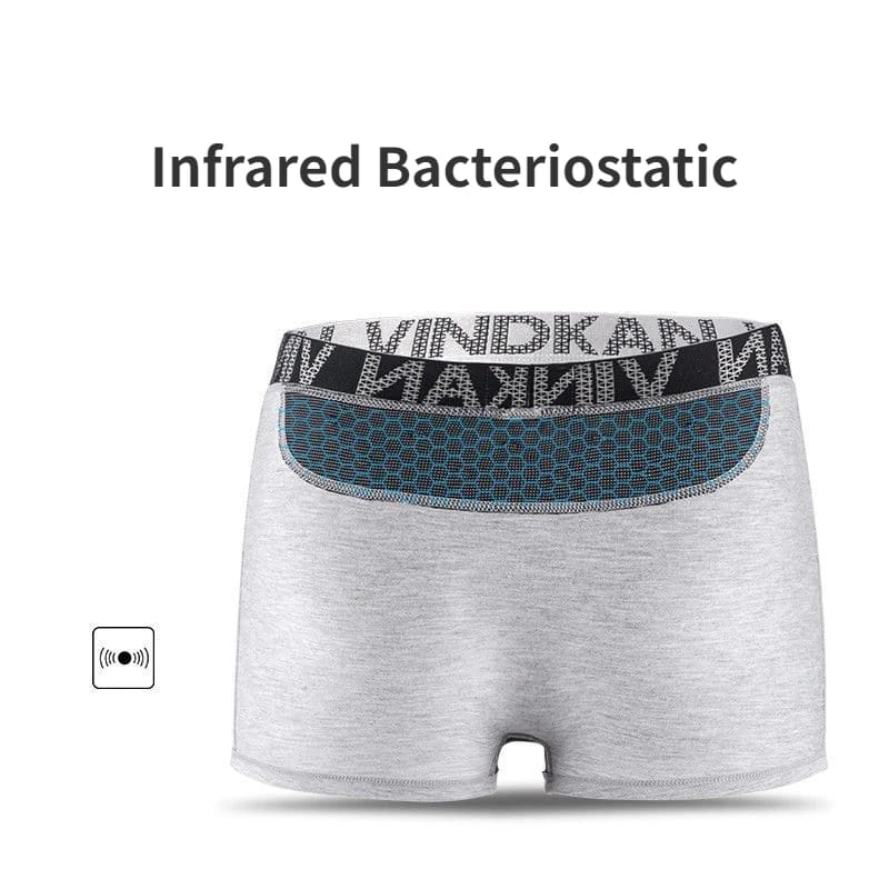 Man Magnetic Therapy Boxers England Technology Body Improve Sexy Lingerie Sex Time Health Care Underwear Penis Pouch Underpants