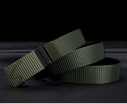 Tactical Belt male Army Style Combat Belts Military Nylon men Belt Lumbar Battle Belts student military training cargo female Belt waist Soldier Belt women belt lady Automatic buckle Outdoor Training