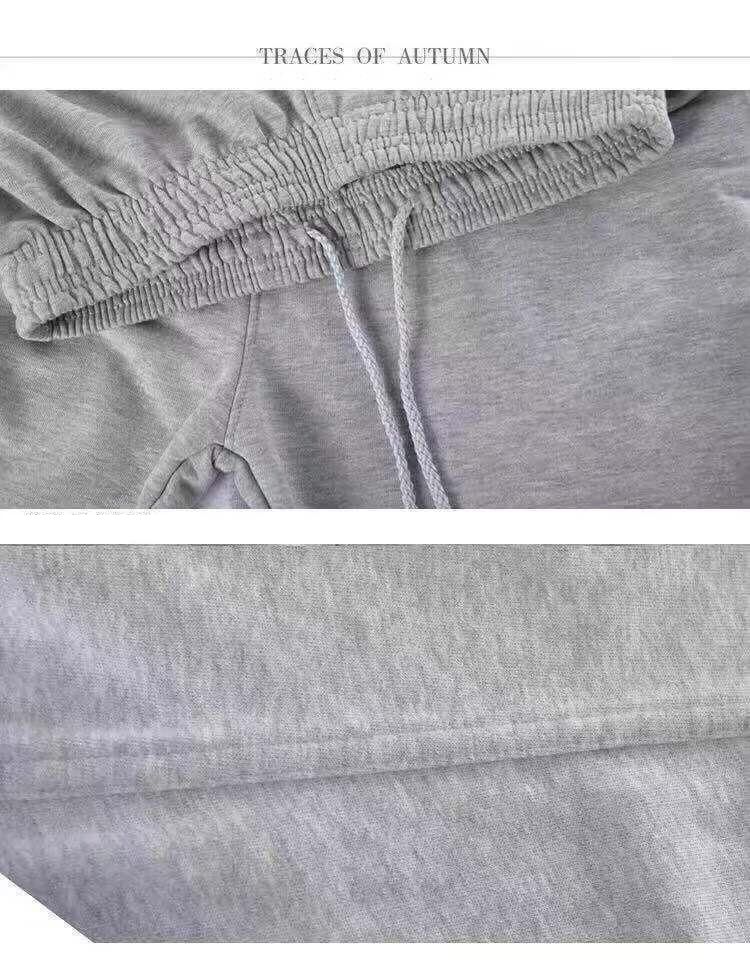 2PC black+grey Men's clothes thin ice silk pants students clothing boys loose straight leg sweatpants trousers Dad long casual sports pants