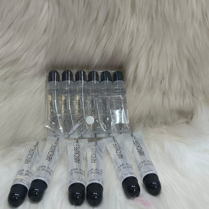 6Pcs Pack Clear Lip Gloss Transparent Lip Tube Lipgloss Moisturizer Protect Lips - Absolute Care