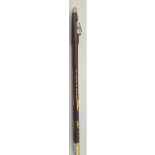 Davis Eye Liner & Lip Liner Pencil - Dark Brown no.018 / Black no.001 - Waterproof with Vitamin A & E