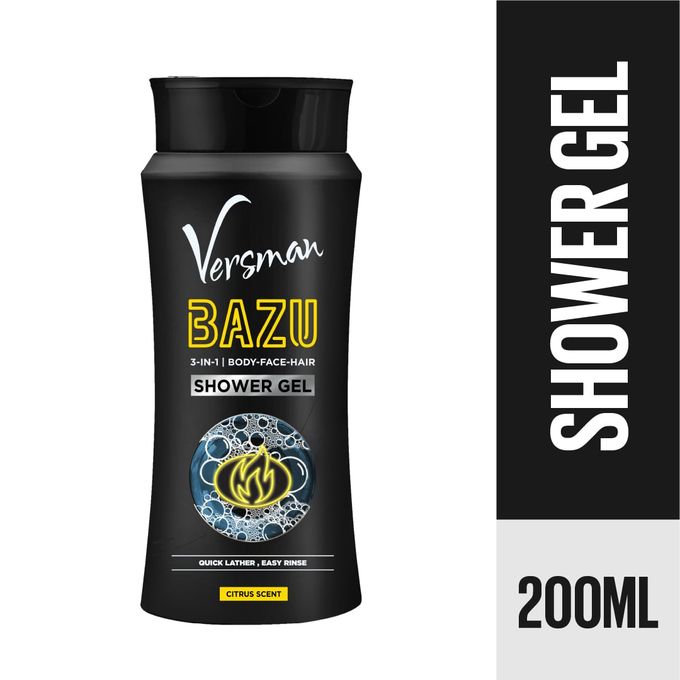 Versman 3-in-1 Body Face & Hair Shower Gel 200Ml