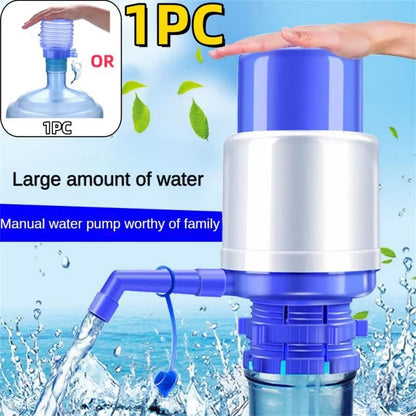 Portable Bottled Drinking Water Hand Press Removable Tube Innovative Vacuum Action Manual Pump Dispenser Насос