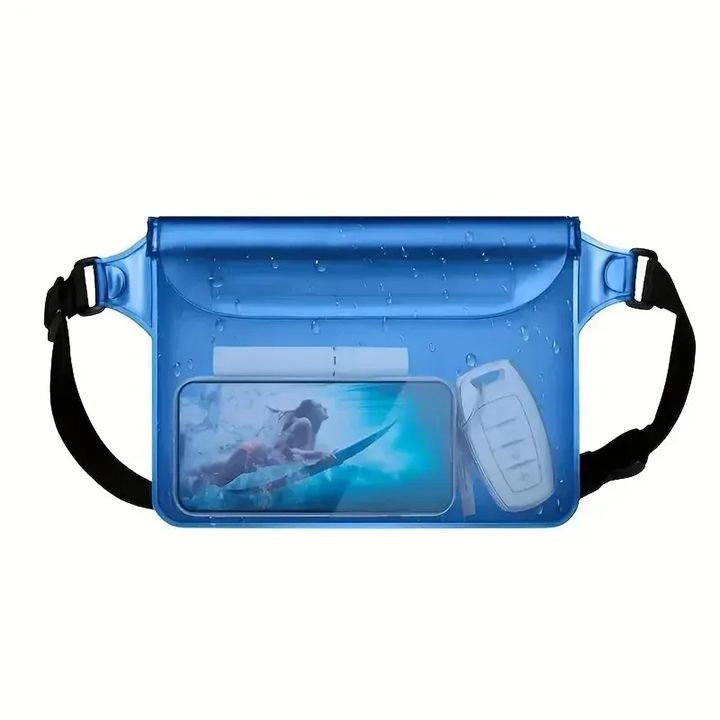 Waterproof Mobile Phone Storage Bag For Swimming Rafting Diving - Keep Your Phone Safe and Dry Waterproof Swimming Bag Ski Drift Diving Shoulder Waist Pack Bag Underwater Mobile Phone Bags Case Cover
