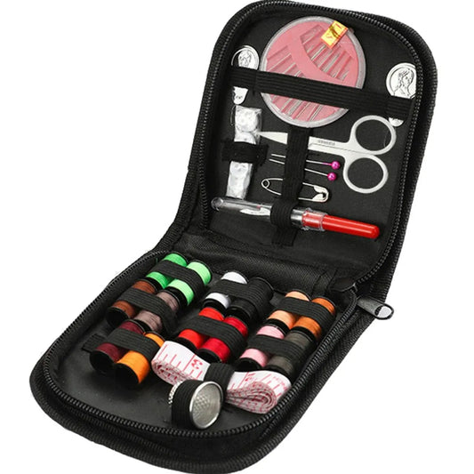 Portable Mini Travel Household Sewing Box Set Sewing Kit Hand Quilting Stitching Embroidery Home