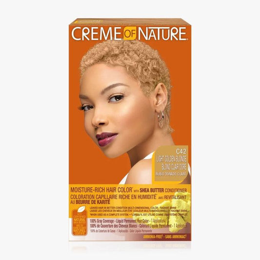 Hair Color C42 Light Golden Blonde
