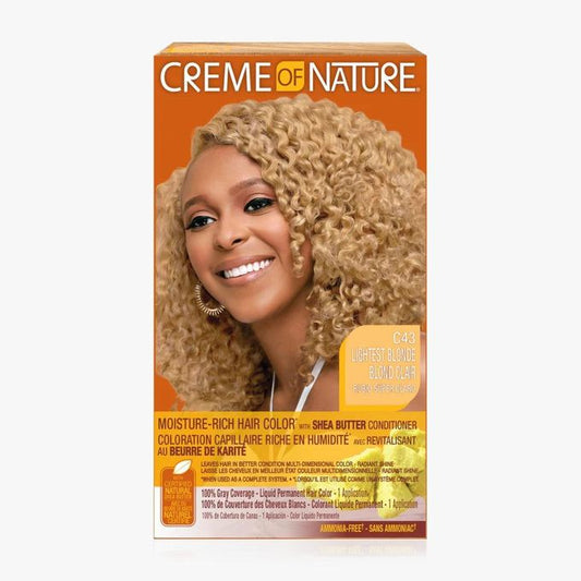 Hair Liquid Color -43 Lightest Blonde