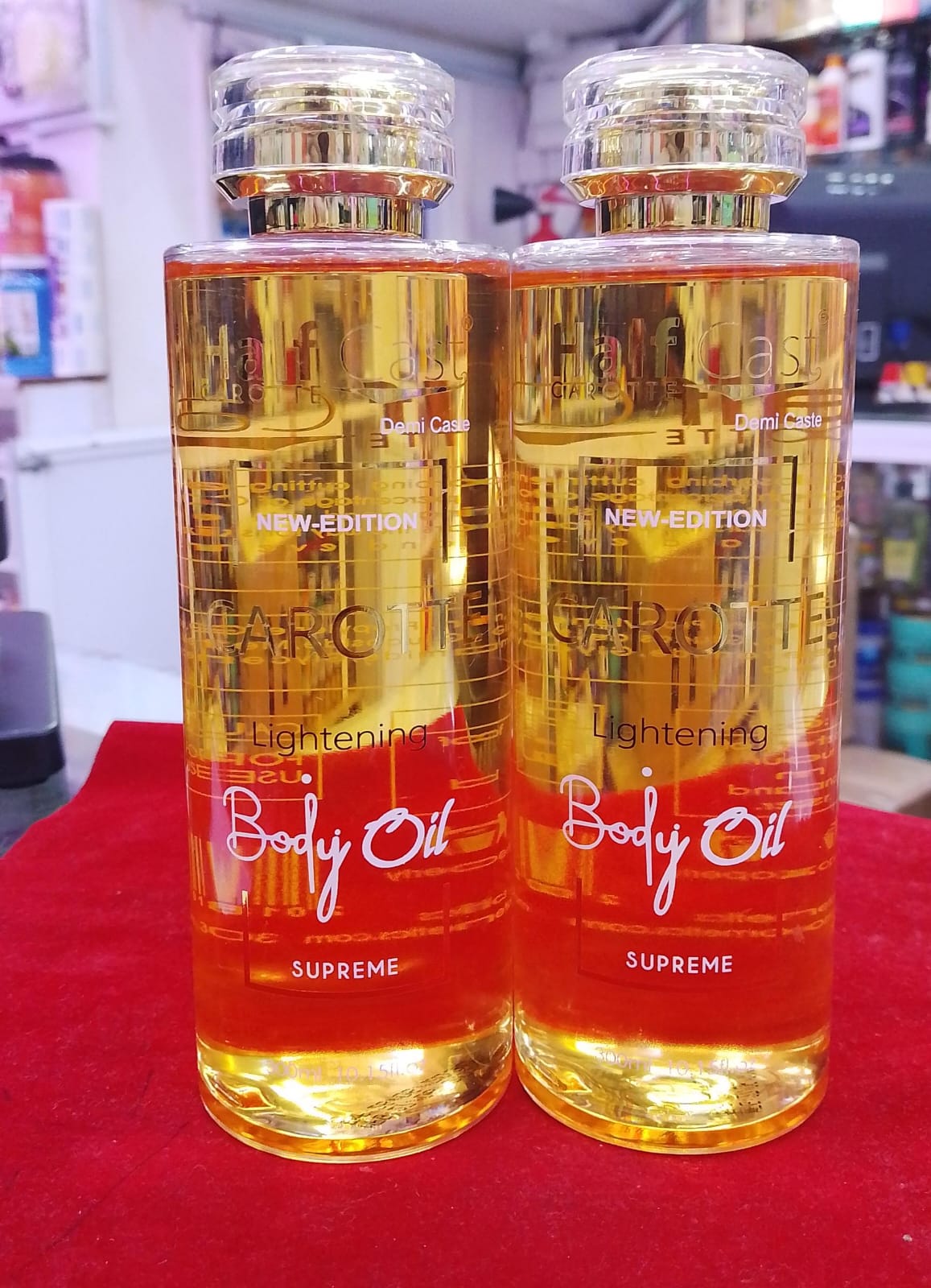 Half Cast Carotte Lightening Body Oil Supreme (New Edition)