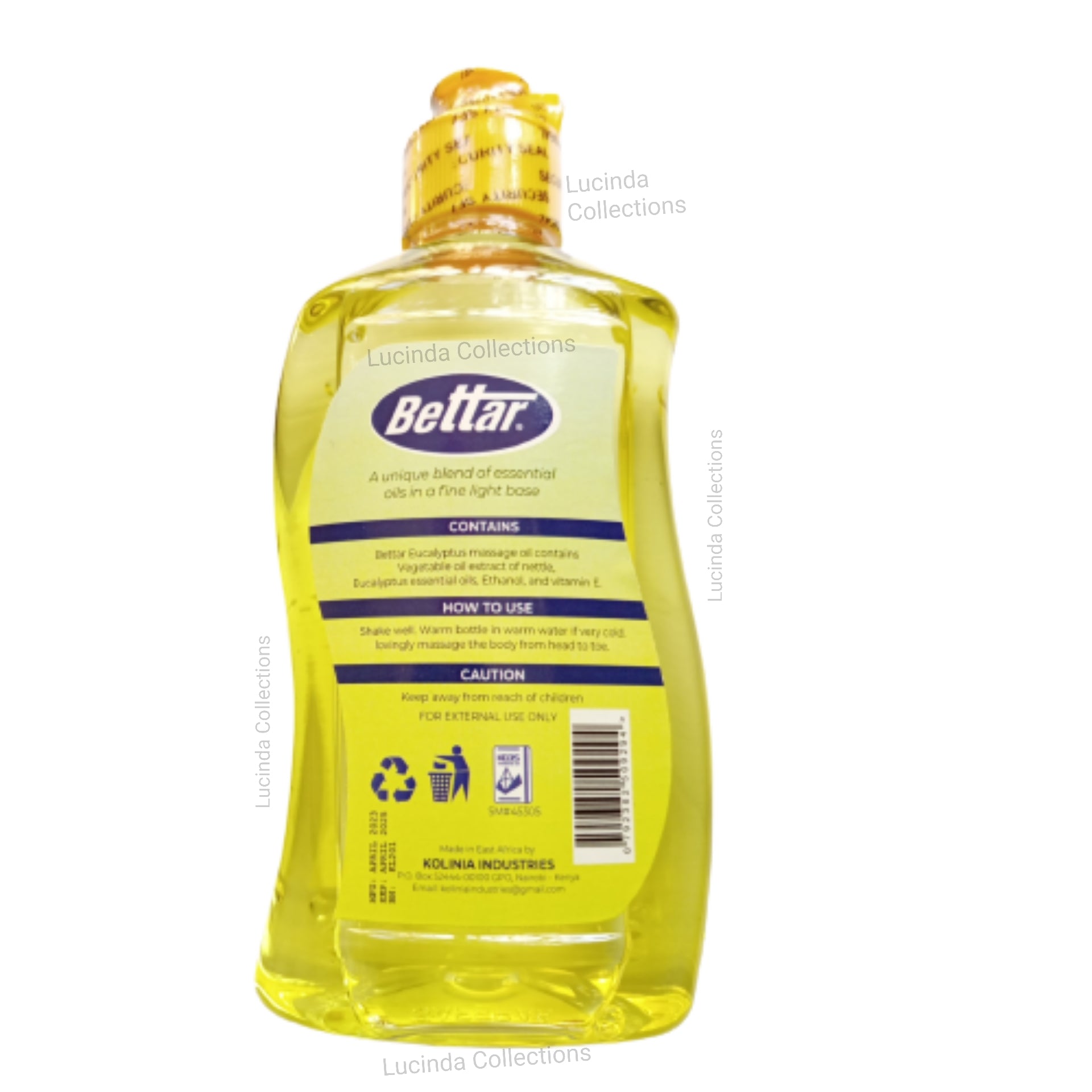 Bettar Massage & Aromatherapy Oil With Eucalyptus Essential Oils