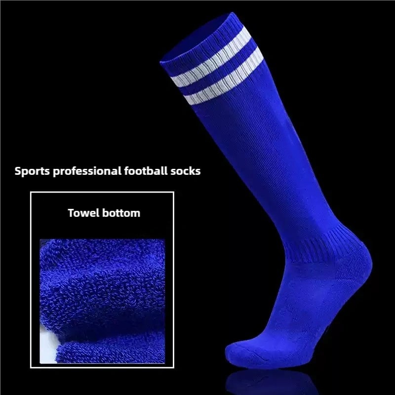 Breathable & ComfortableFootball Socks warm and Anti-Slip & Anti-Odor soccer socks Quick-Drying kids' socks For Mens Football Match
