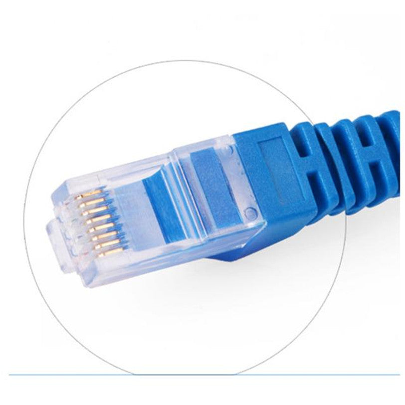 RichRipple 5M Blue Internet Cable Internet LAN CAT5e Network Cable for Computer Modem Router Jun14 5M Length
