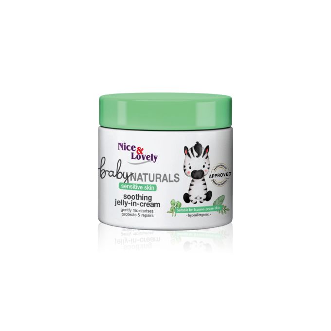 【Clearance Sale】Nice & Lovely Baby Naturals soothing Jelly-in-Cream Baby Jar - 250g