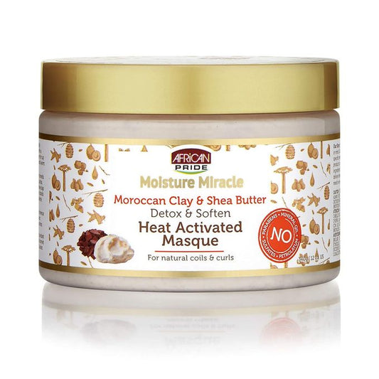 Heat Activated Masque, Removes Impurities & Product Build-Up From Hair