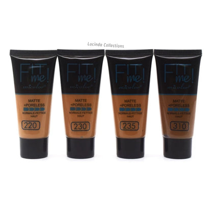 Micolor Fit Me Matte And Poreless Foundation Cream Face Makeup