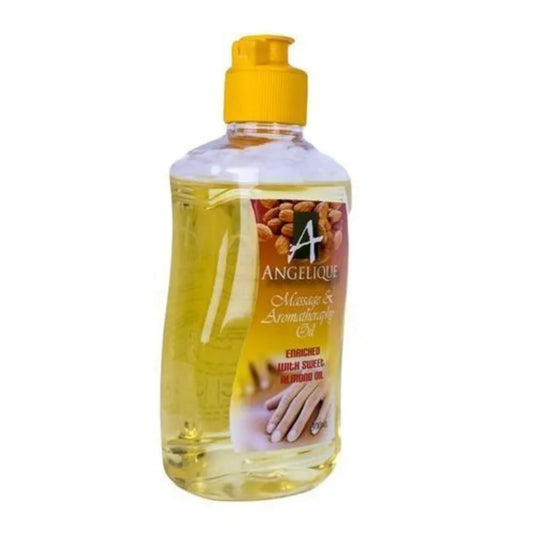 Angelique Sweet Almond massage Oil for therapeutic massaging- 300Ml angelique 300ml Almond Messaging