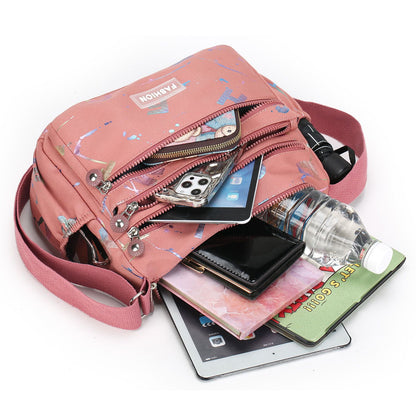 Women bag waterproof bag shoulder bag fashion letter printed bag