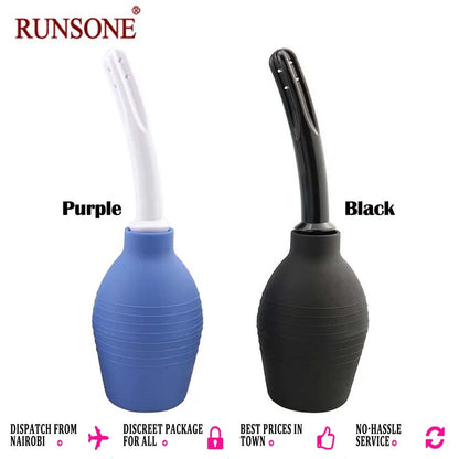 310ml Anal Douche Enema Bulb Vaginal Douche Cleaner Large Capacity Cleansing Bulb for Women Men Health for Colon Cleaning Detox Constipation
