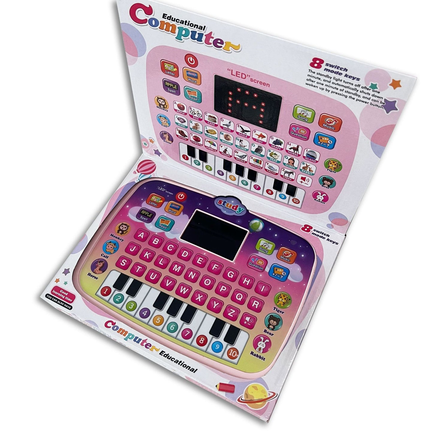 Fast delivery within 1-5 Kids' Toy Tablet Children english Learning Education Machine Toy For Kids Electronic Learning Products LED Screen Lighting Early Education Multifunctional Reading MachineToy