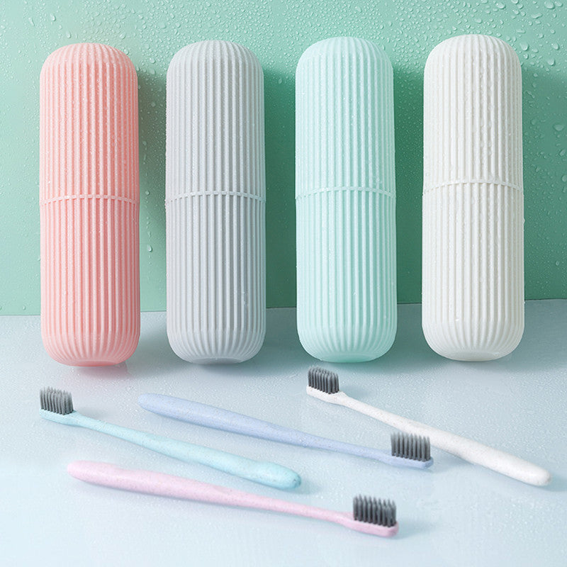 Travel Accessories Toothbrush Tube Cover Case Cap Fashion Plastic Suitcase Holder Baggage Boarding Bathroom Products