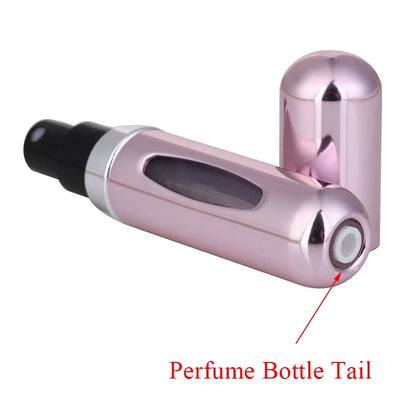 New Arrival Portable Mini Refillable Perfume Bottle With Spray Scent Pump Empty Cosmetic Containers Atomizer Bottle For Travel Tool