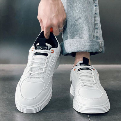 Men's Front Lace-Up Waterproof Lightweight Fine Workmanship Casual Student Skateboarding Sneakers