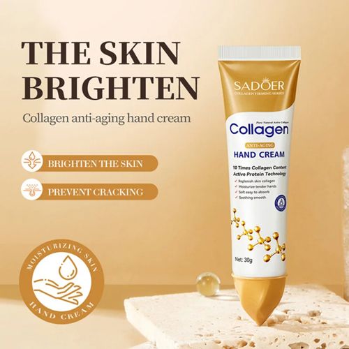Collagen Anti-wrinkle Hand Cream Skin Soften Nourish Anti-drying Whitening Moisturizing African Skin Care Cracked Repair Products Hand Creams & Lotions