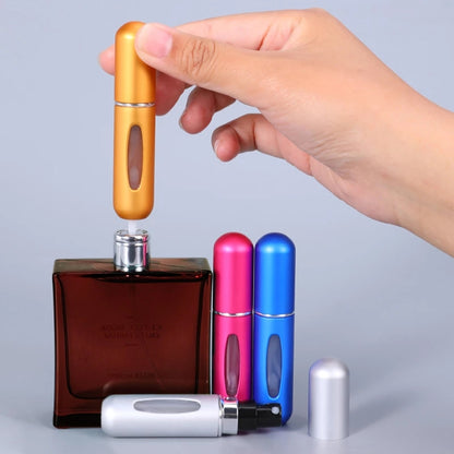 New Arrival Portable Mini Refillable Perfume Bottle With Spray Scent Pump Empty Cosmetic Containers Atomizer Bottle For Travel Tool