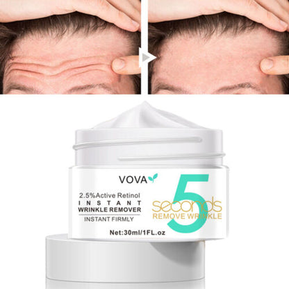 VOVA 5 Seconds Instant Wrinkles Removal Cream Active Retinol Lifting Firming Anti-aging Improve Fade Fine Lines Face Moisturizing Skin Care