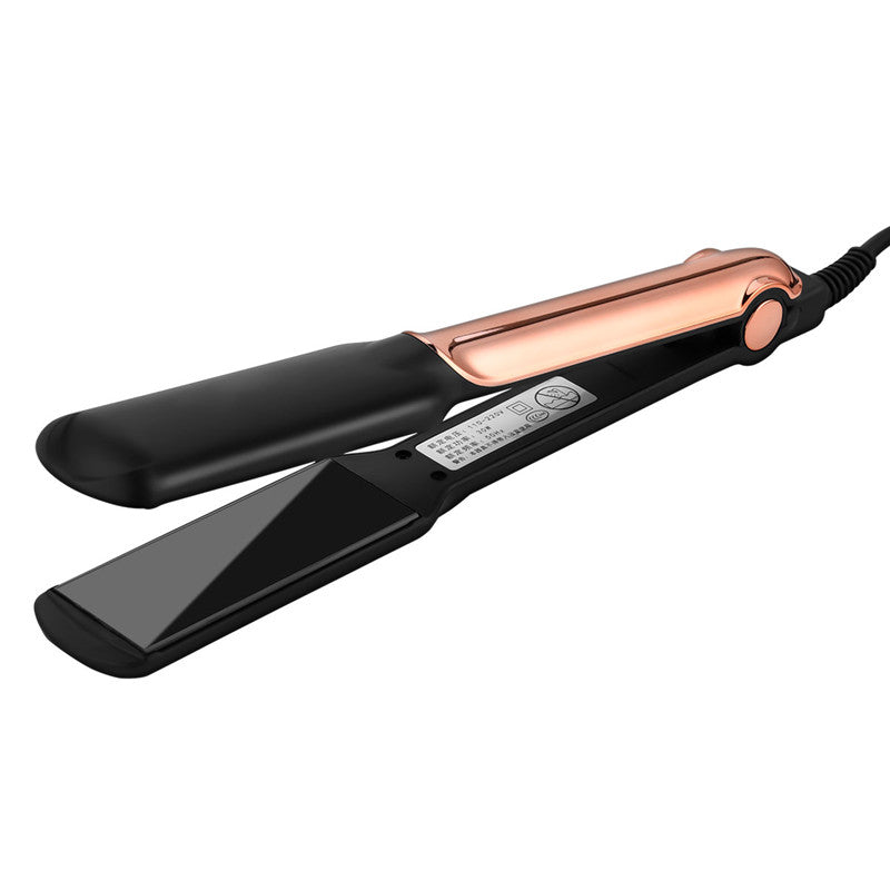 New Arrival Professional 2 In 1 Hair Straightener and Hair Curler with 4 Temperature Settings Wide Plate Hair Flat Iron for Home DIY Use for Both Wet and Dry