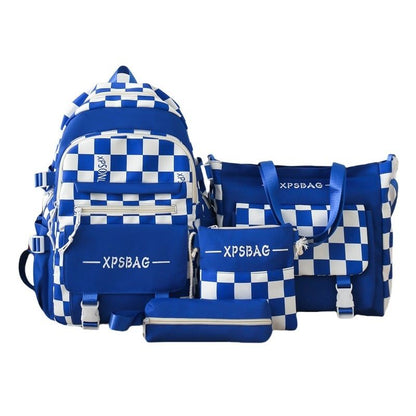 4 PCS/Sets Handbags Backpacks Women Bags School Bags Ladies Bags Bookbags Laptop Bags Satchels