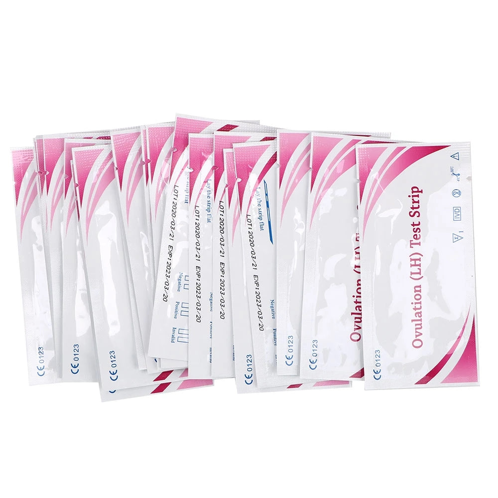 10Pcs LH Tests Ovulation Urine Test Strips LH Ovulation Test Strips First Response Over 99% Accuracy Ovulation Test (10 Strips)