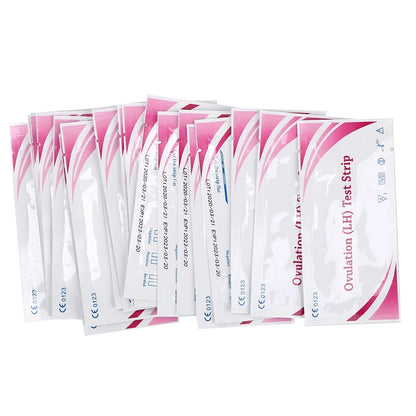 10Pcs LH Tests Ovulation Urine Test Strips LH Ovulation Test Strips First Response Over 99% Accuracy Ovulation Test (10 Strips)