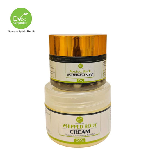Soft Glow Body Package - Dvee Organics - Body Wash and Body Butter for Clean and Soft Glowing Skin