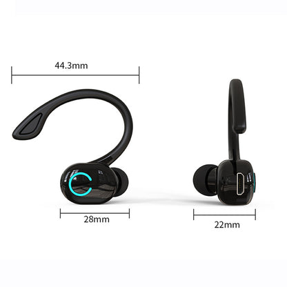 RichRipple TWS Bluetooth 5.2 Bluetooth Earphone Wireless Earpods Mini Earphones Handsfree Waterproof Sport Music Headset Earbuds with Micphone