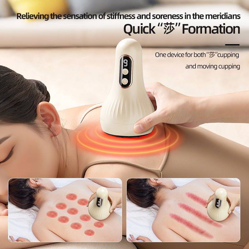 Massager Smart Electric Scraping Instrument Body massager Scraping and cupping device A massage device that takes care of your whole body Suitable for both men and women