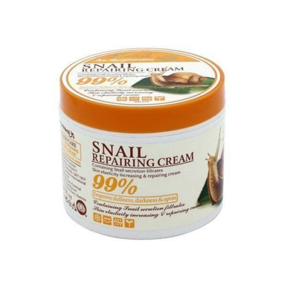 Snail Repairing Lotion + Cream - 550 ML & 115G - Fruit of the Wokali - Skin Regeneration Elasticity Improve Dullness. dark Spots Professional Care