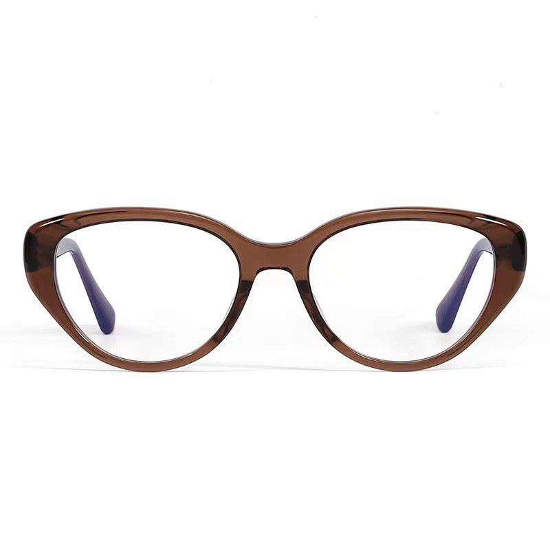 New butterfly frames, versatile no-makeup glasses, finished myopia glasses, student glasses, cat's eye anti-blue light flat glasses