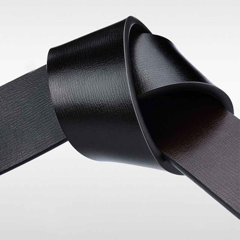 Men Belts Automatic Buckle Belt PU Leather Inner Wear Toothless High Quality Belts For Men Leather Strap Casual Business Jeans Belts Men Luxury Designer Brand