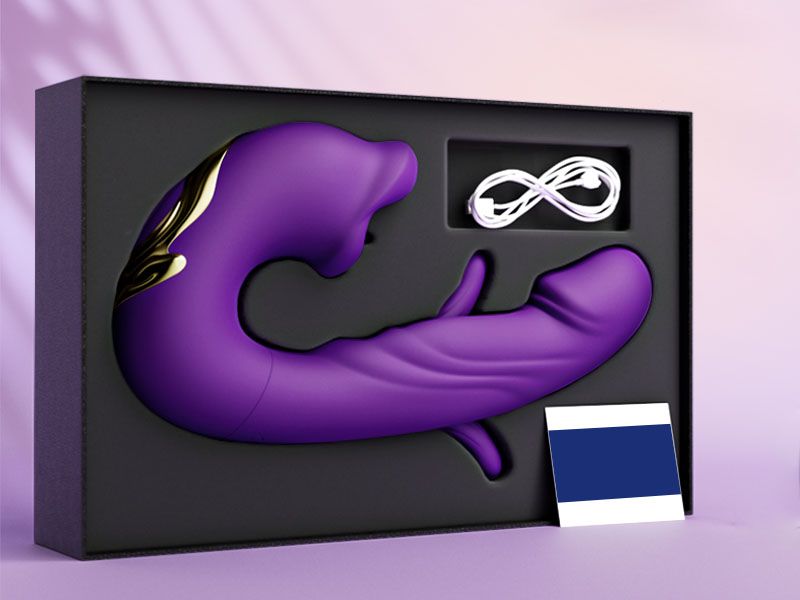 Flapping Vibrators Sex toy APP Remote control Vibrator with 7 Flapping&Licking Modes Adult toys Hollow Design Sex toys Vibrater for Women Thrusting Sex machine Vibrating Sex toys 4couples men & women