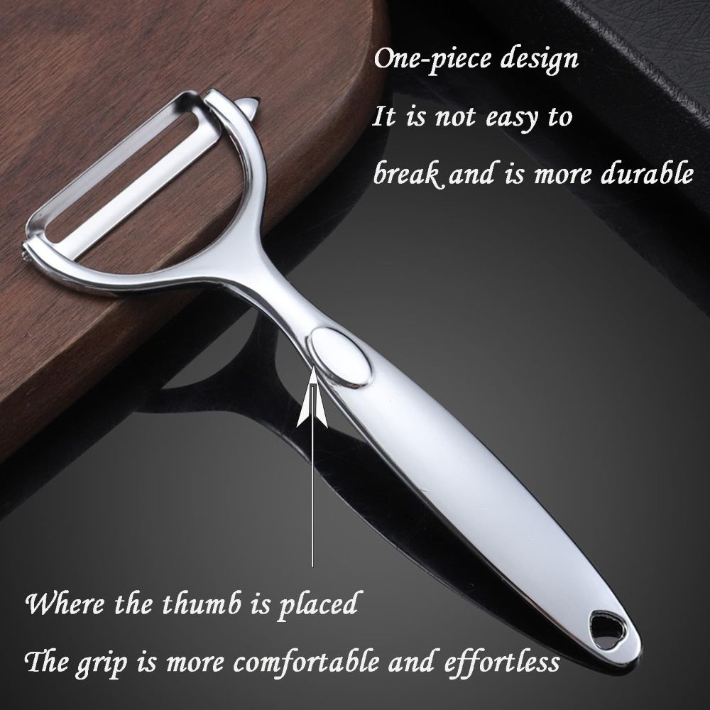 Vegetable Peelers Potato Peelers, Fruit Peelers for kitchen, Fruit, Veggie, Carrot, Cucumber, Potatoes Peeler, Y-Shaped Stainless Steel Peelers, with Non-Slip Handle & Sharp Straight Blade