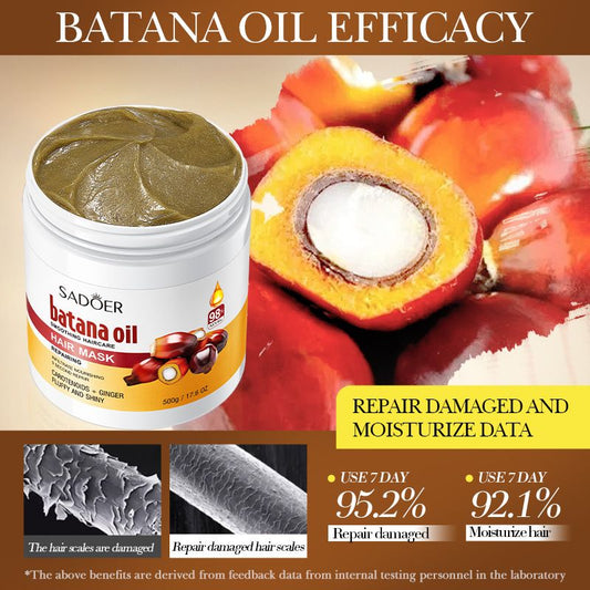 Batana Oil Haircare Repair Hair Mask-Repair and Nourish Hair-Moisturize Hair,improve dry hair quality
