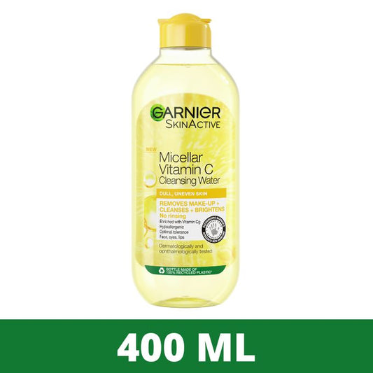 【Discounted】Garnier Even & Matte Vitamin C Micellar Cleansing Water - 400ml