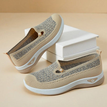 Women's Shoes Flats Loafers Versatile Spring New Shoes Cloth Shoes Shallow Mouth Lightweight Shoes Fashion Shoes