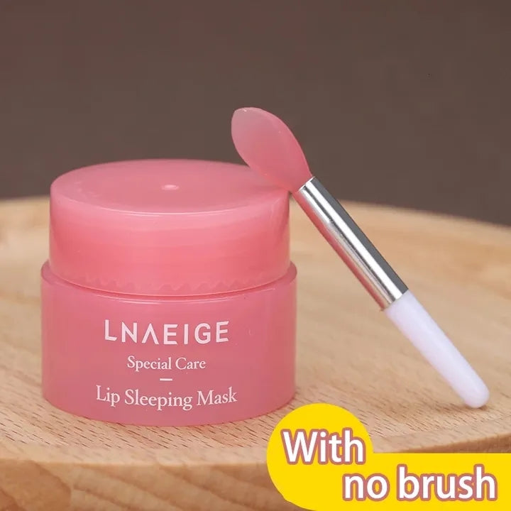 3g South Korea Lip Sleep Mask Night Sleep Maintenance Moisturizing Lip Gloss Bleach Cream Nourishing Lip Care Strawberry