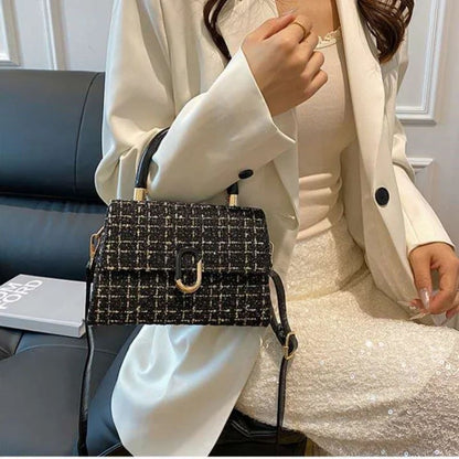 Mateamoda Durable Everyday Canvas Sling Crossbody Bag